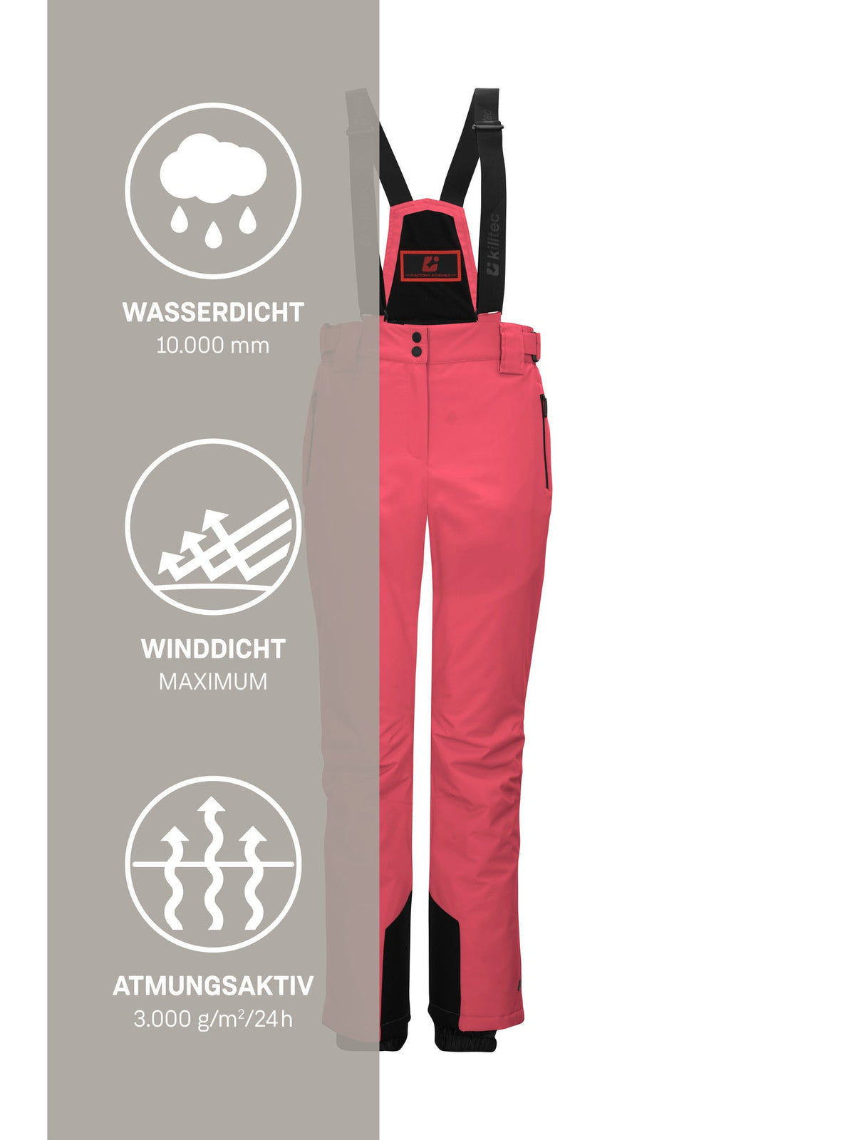 Women's Ski pants KSW 249 WMN SKI PNTS