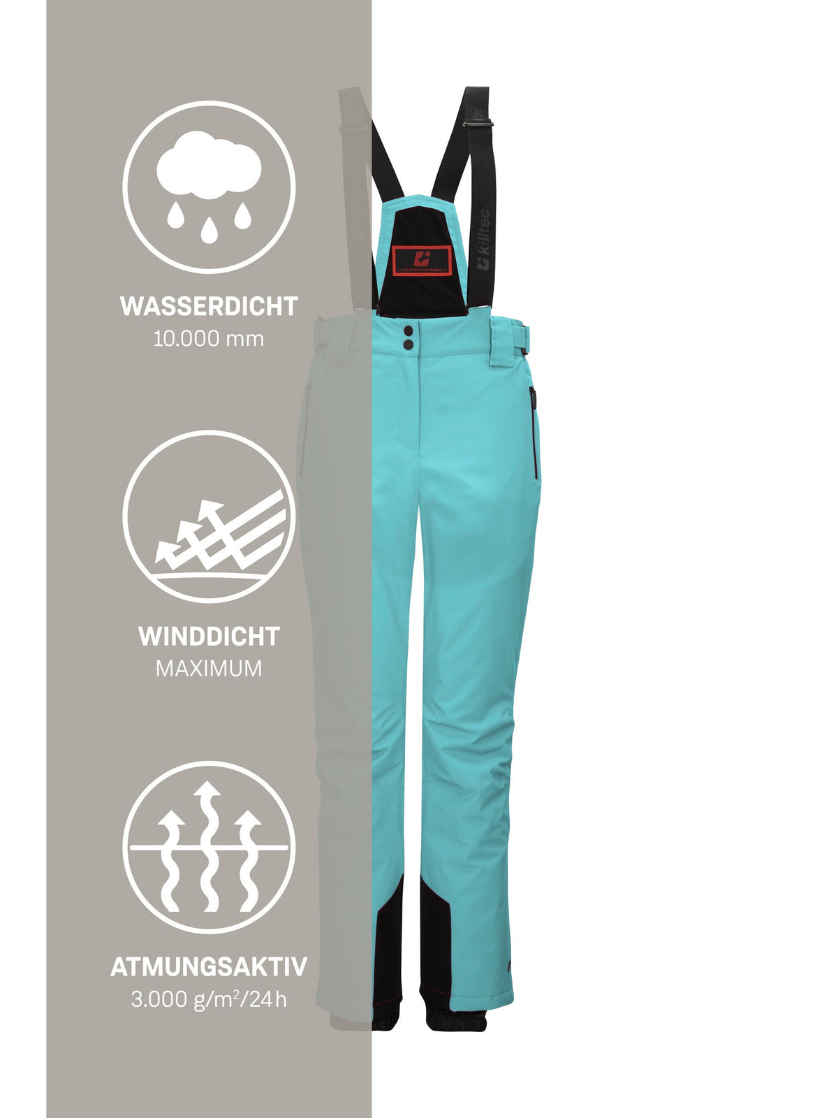 Women's Ski pants KSW 249 WMN SKI PNTS
