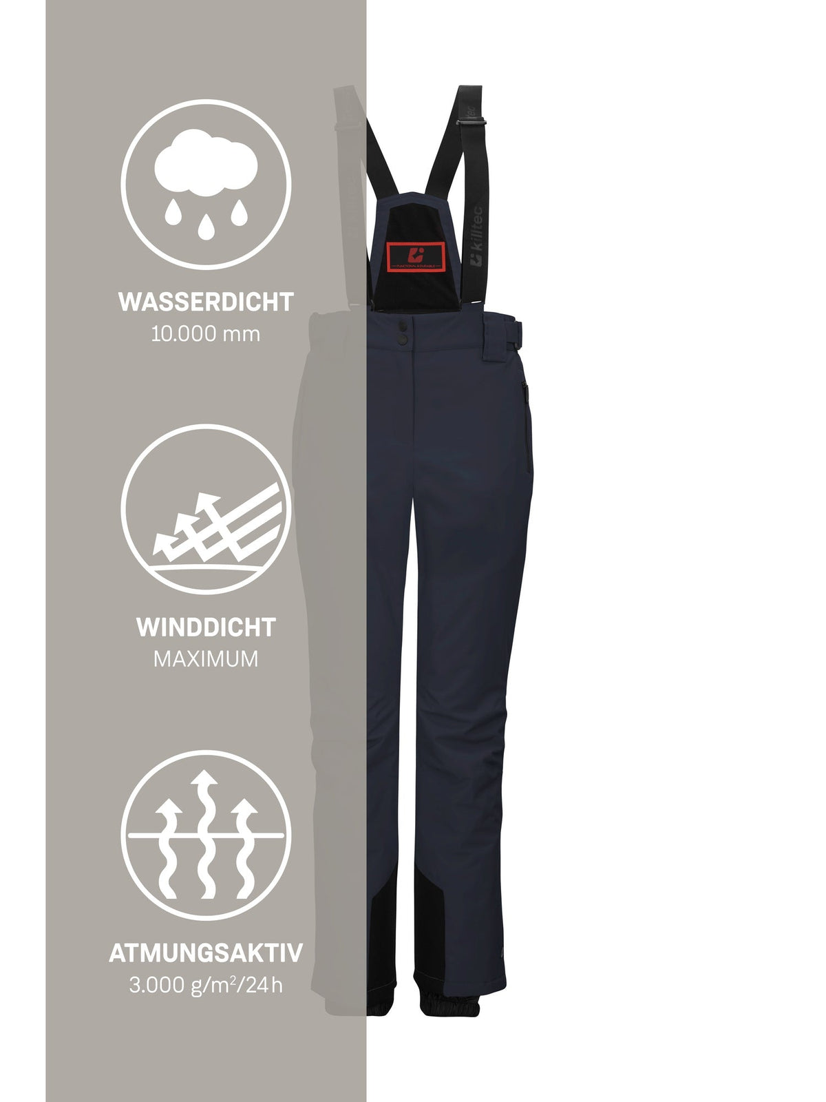 Women's Ski pants KSW 249 WMN SKI PNTS