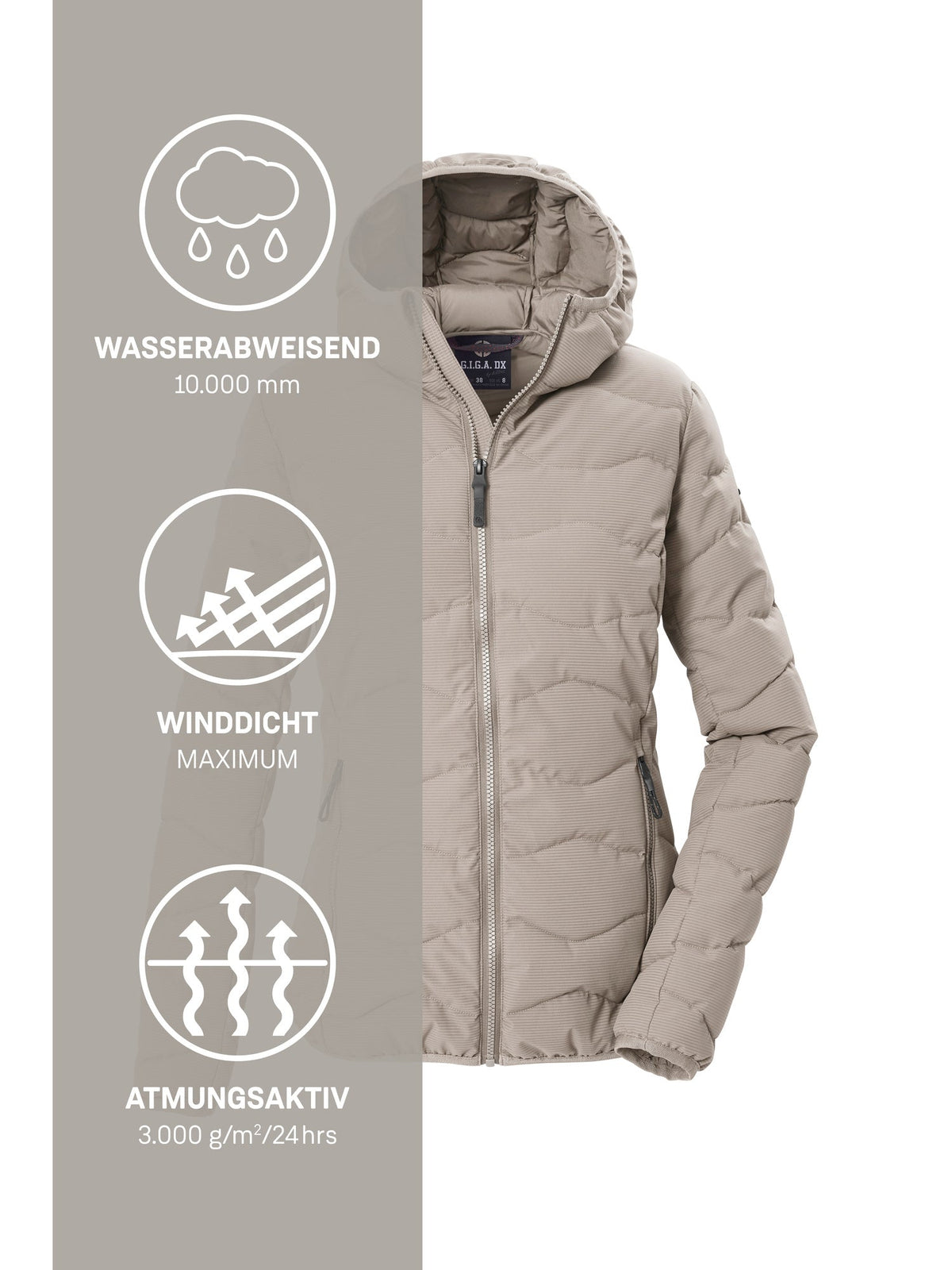 Women's Quilted jacket GW 50 WMN QLTD JCKT