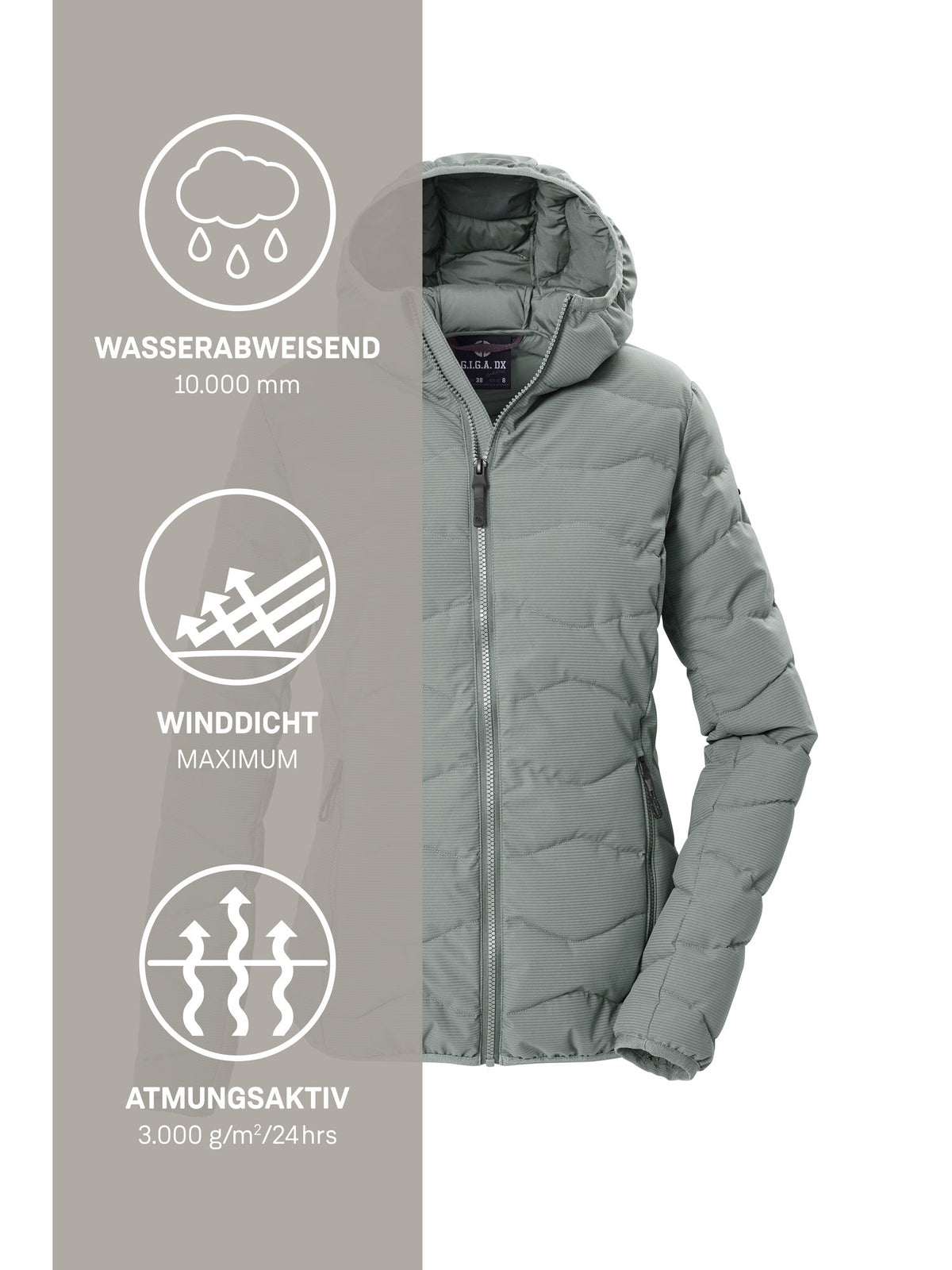 Women's Quilted jacket GW 50 WMN QLTD JCKT
