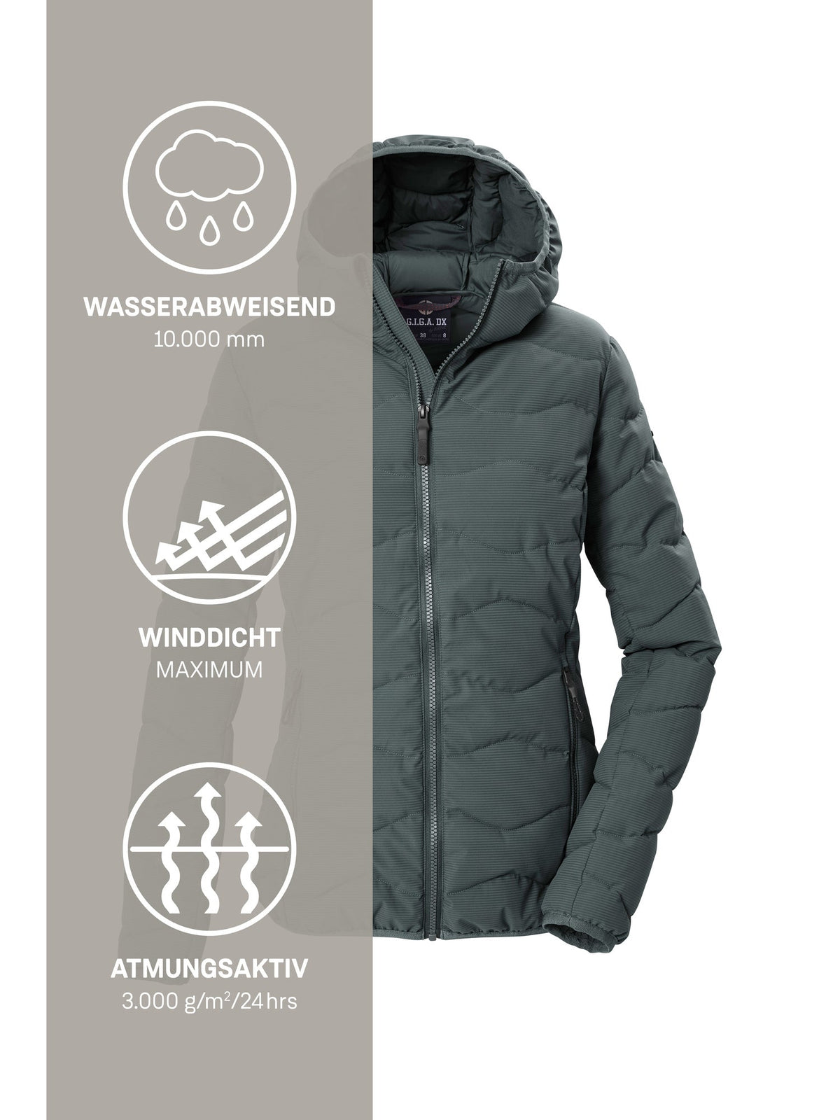 Women's Quilted jacket GW 50 WMN QLTD JCKT