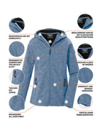 Girl's Softshell jacket KOW 165 GRLS SFTSHLL JCKT